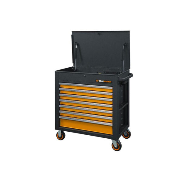 GearWrench 83246 35'' 7 Drawer GSX Series Rolling Tool Cart with Tilt Top