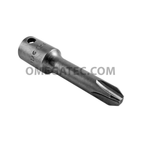 Apex 834 #4 Phillips Female Square Service-Drive Bits, 1/4'' Drive