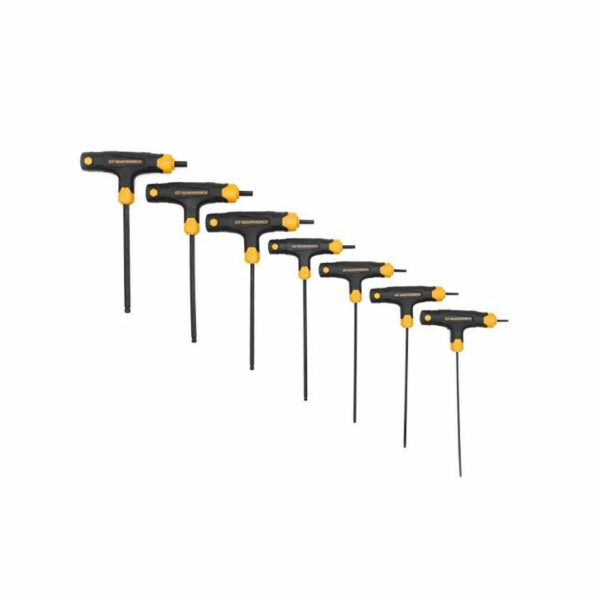 GearWrench 83515 T-Handle Ball End Hex Key 7PC Set SAE