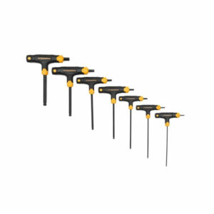 GearWrench 83516 T-Handle Ball End Hex Key 7PC Set Metric