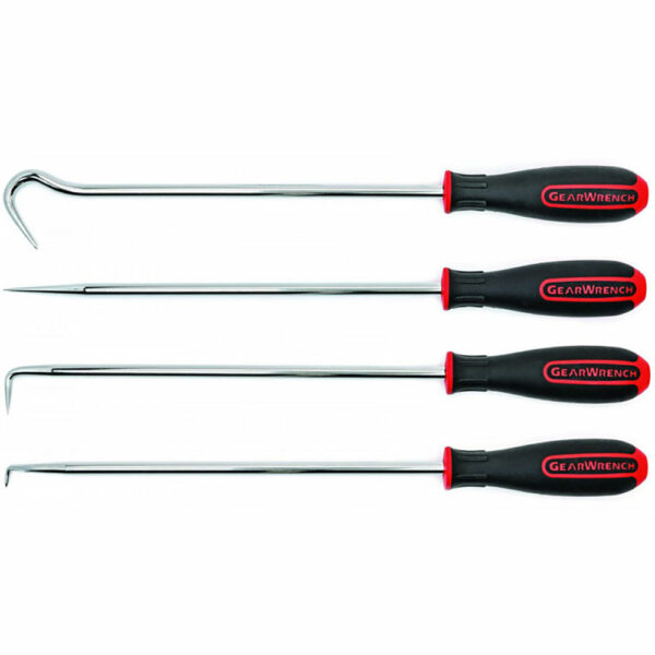 GearWrench 84020 Heavy-Duty Long Hook & Pick 4 Piece  Set
