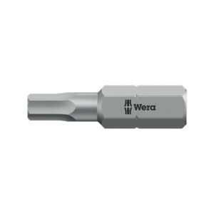 Wera 05056340001 840/1 Z 1/4'' Drive Hex Socket Insert Bit