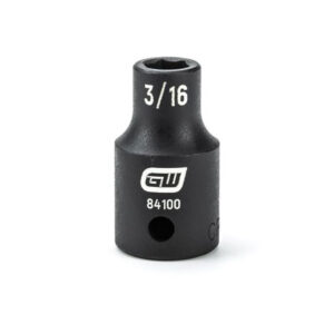 GearWrench 84100 1/4'' Drive 6 Point Standard Impact SAE Socket 11/32''