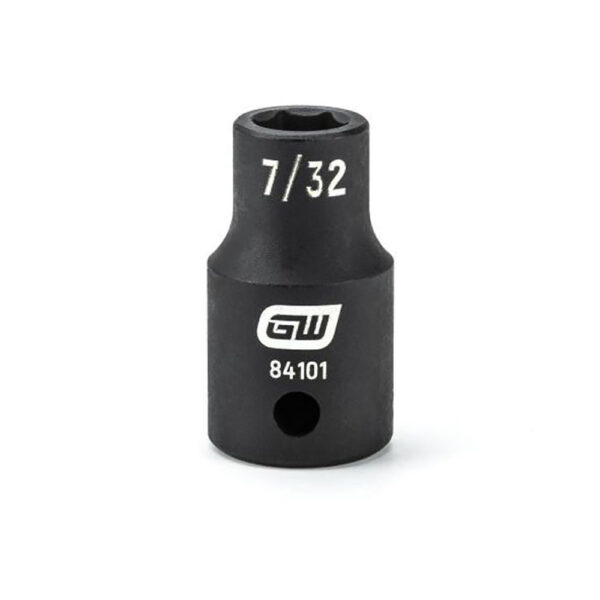 GearWrench 84101 1/4'' Drive 6 Point Standard Impact SAE Socket 7/32''