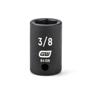GearWrench 84106 1/4'' Drive 6 Point Standard Impact SAE Socket 3/8''