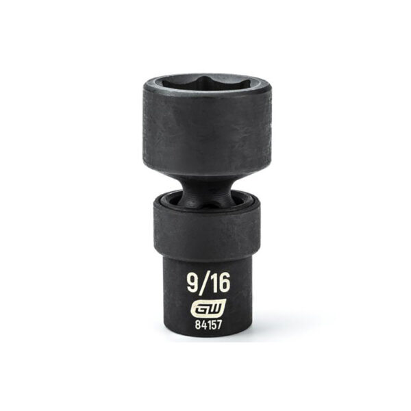 GearWrench 84157 1/4'' Drive 6 Point Standard Universal Impact SAE Socket 9/16''