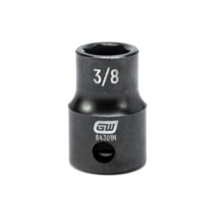 GearWrench 84301N 3/8'' Drive 6 Point Standard Impact SAE Socket 3/8''