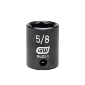 GearWrench 84305N 3/8'' Drive 6 Point Standard Impact SAE Socket 5/8''