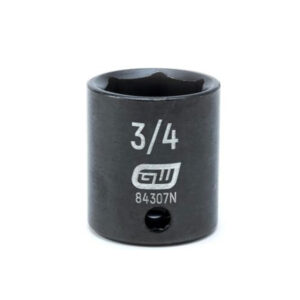 GearWrench 84307N 3/8'' Drive 6 Point Standard Impact SAE Socket 3/4''