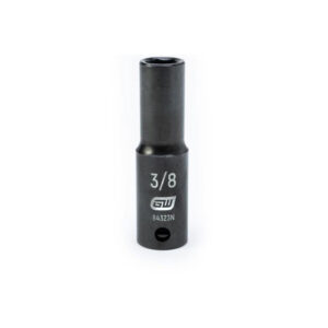GearWrench 84323N 3/8'' Drive 6 Point Deep Impact SAE Socket 3/8''