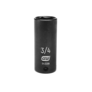 GearWrench 84329N 3/8'' Drive 6 Point Deep Impact SAE Socket 3/4''