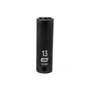 GearWrench 84336N 3/8'' Drive 6 Point Deep Impact Metric Socket 13mm
