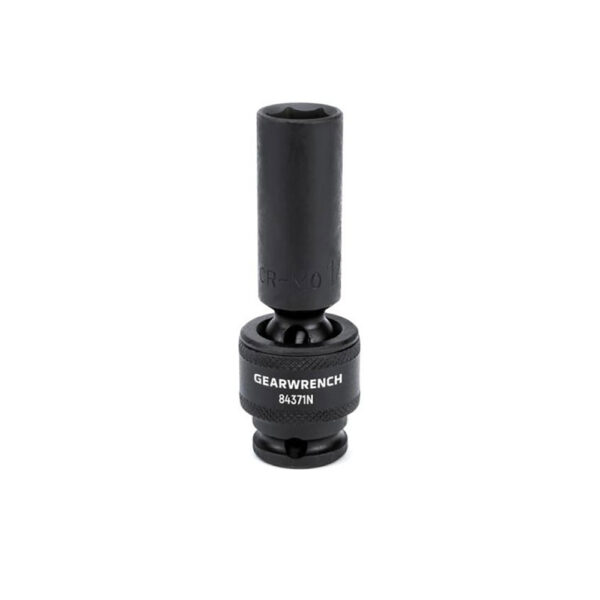 GearWrench 84371N 3/8'' Drive 6 Point Deep Universal Impact SAE Socket 1/2''