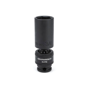 GearWrench 3/8'' Drive Deep Universal Impact SAE Sockets