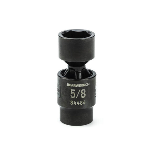 GearWrench 84484 3/8'' Drive 6 Point Standard X-Core Pinless Impact Universal SAE Socket 5/8''