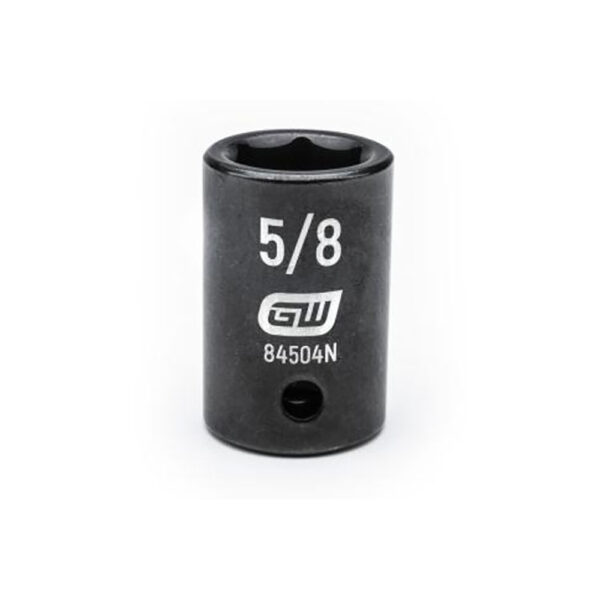 GearWrench 84504N 1/2'' Drive 6 Point Standard Impact SAE Socket 5/8''