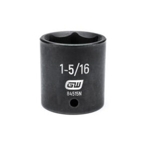 GearWrench 84515N 1/2'' Drive 6 Point Standard Impact SAE Socket 1-5/16''