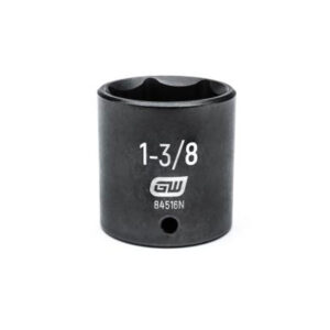 GearWrench 84516N 1/2'' Drive 6 Point Standard Impact SAE Socket 1-3/8''