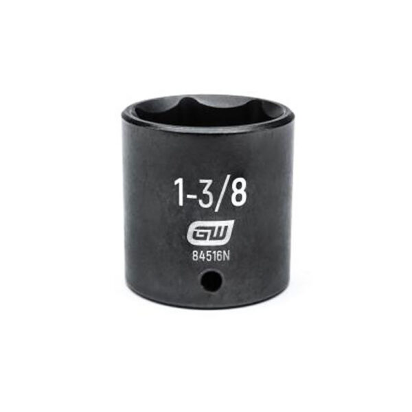 GearWrench 84516N 1/2'' Drive 6 Point Standard Impact SAE Socket 1-3/8''
