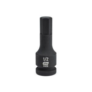 GearWrench 84626 1/2'' Drive Hex Bit Impact Metric Socket 9mm