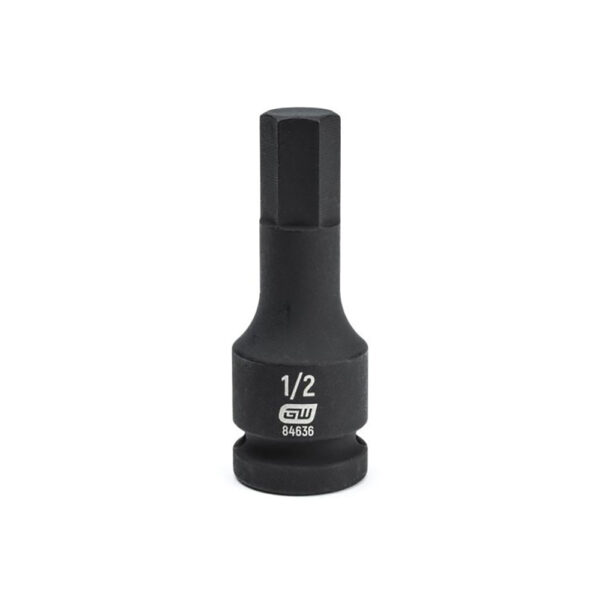 GearWrench 84626 1/2'' Drive Hex Bit Impact Metric Socket 9mm