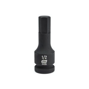 GearWrench 84632 1/2'' Drive Hex Bit Impact Metric Socket 15mm