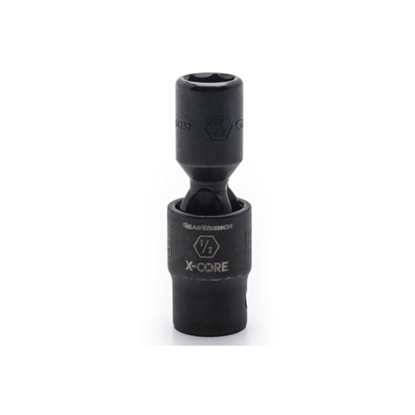 GearWrench 1/2'' Drive Standard X-Core Pinless Impact SAE Sockets