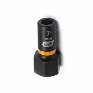 GearWrench 84752 1/4'' Drive Bolt Biter Impact Extraction Socket 7- mm