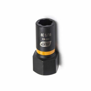 GearWrench 84755 1/4'' Drive Bolt Biter Impact Extraction Socket 8mm [5/16'']
