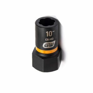 GearWrench 84758 3/8'' Drive Bolt Biter Impact Extraction Socket 10- mm