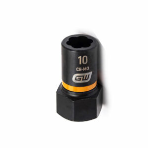 GearWrench 84759 3/8'' Drive Bolt Biter Impact Extraction Socket 10mm