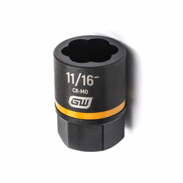 GearWrench 84774 3/8'' Drive Bolt Biter Impact Extraction Socket 11/16-''
