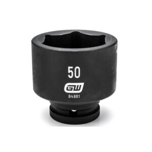 GearWrench 84861 3/4'' Drive 6 Point Standard Impact Metric Socket 50mm