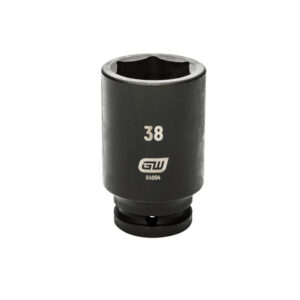 GearWrench 84994 3/4'' Drive 6 Point Deep Impact Metric Socket 38mm