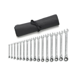 GearWrench 72-Tooth 12 Point XL Ratcheting Combination Wrenches