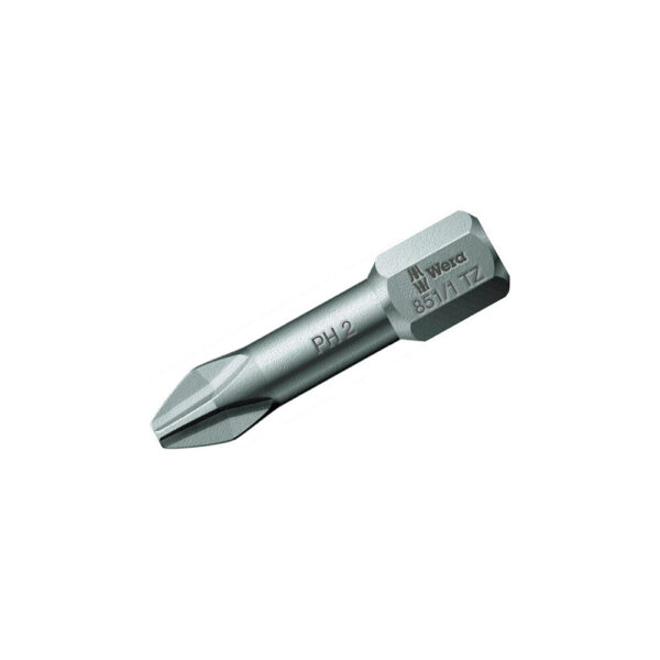 Wera 05056525001 851/1 TZ 1/4'' Hex Phillips Insert Bit