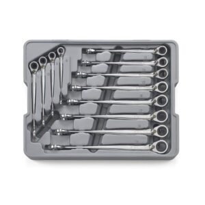 GearWrench 72-Tooth 12 Point Reversible XL X-Beam Ratcheting Combination Wrenches