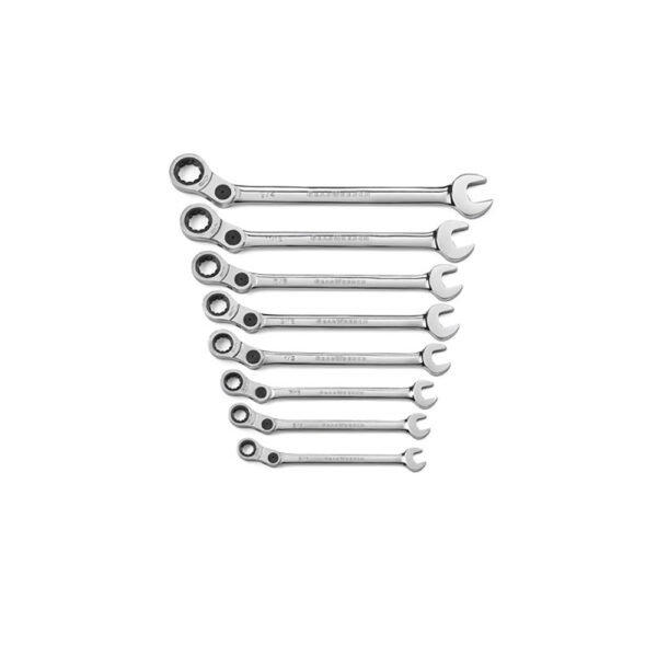 GearWrench 72-Tooth 12 Point Indexing Ratcheting Combination Wrenches