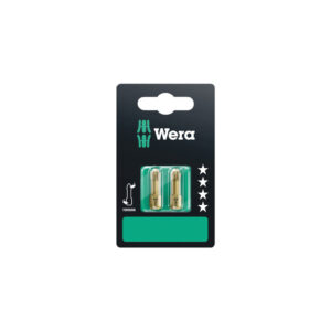 Wera 05073370001 855/1 TH SB 1/4'' Hex Pozidriv Insert Bit (2-Pack)