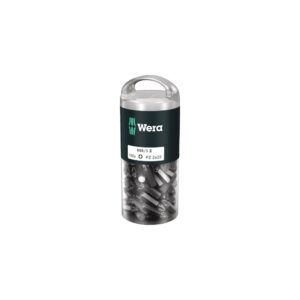 Wera 05072444001 855/1 Z DIY 1/4'' Hex Pozidriv Insert Bits (100-Pack)