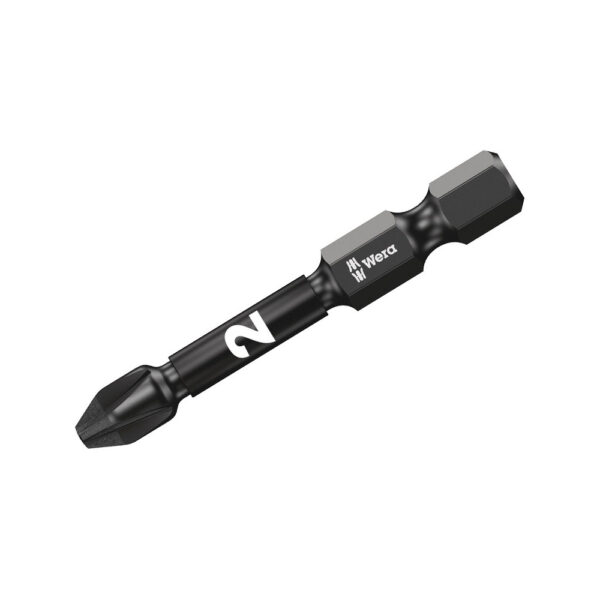 Wera 05057661001 855/4 IMP DC Impaktor 1/4'' Hex Pozidriv Power Drive Bit (5-Pack)