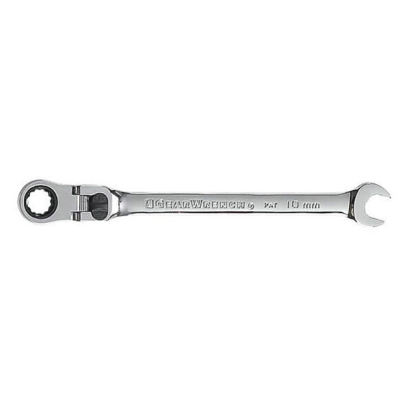 GearWrench 85610 10mm 72-Tooth 12 Point XL Locking Flex Head Ratcheting Combination Wrench