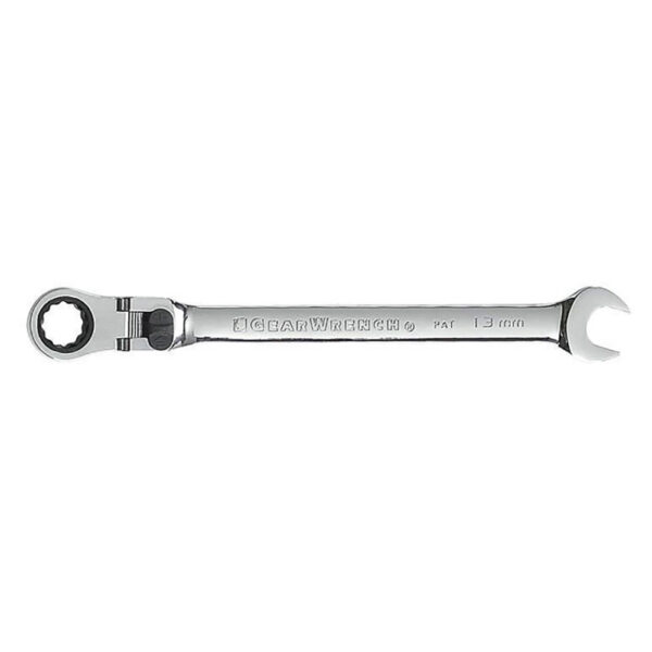 GearWrench 85613 13mm 72-Tooth 12 Point XL Locking Flex Head Ratcheting Combination Wrench