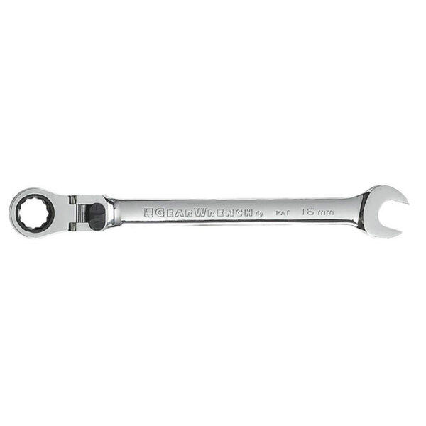 GearWrench 85616 16mm 72-Tooth 12 Point XL Locking Flex Head Ratcheting Combination Wrench