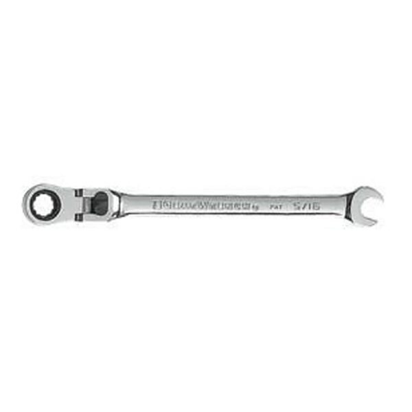 GearWrench 85710 5/16'' 72-Tooth 12 Point XL Locking Flex Head Ratcheting Combination Wrench