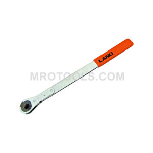 Lang 8593 Ratcheting Serpentine Belt Wrench For Heavy Duty Trucks