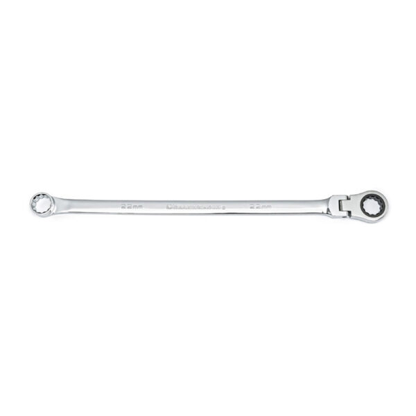 GearWrench 86022 22mm 72-Tooth XL GearBox Flex Head Double Box Ratcheting Wrench