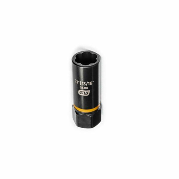 GearWrench 86074 1/2'' Drive Bolt Biter Impact Deep Extraction Socket 21mm- [13/16-'']