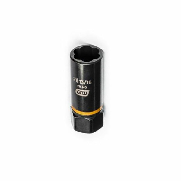 GearWrench 86075 1/2'' Drive Bolt Biter Impact Deep Extraction Socket 21mm [13/16'']