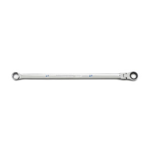 GearWrench 86117 17mm 120XP Universal Spline XL GearBox Flex Head Ratcheting Wrench